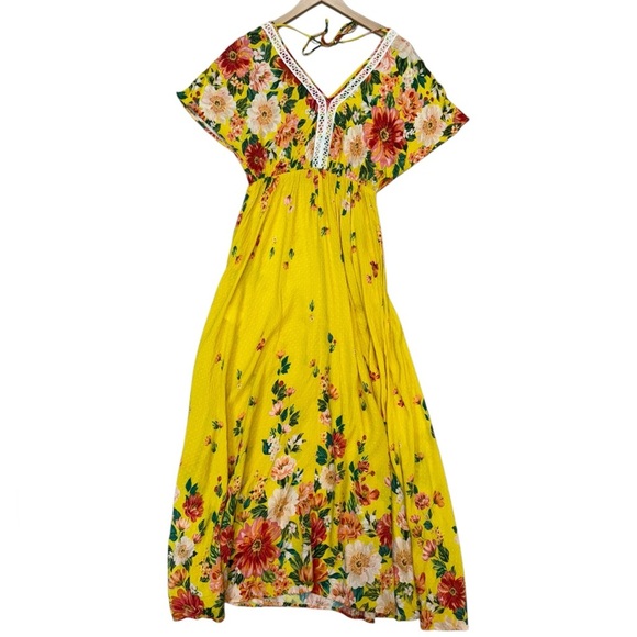 NWOT Farm Rio Samara Floral Maxi Dress Size XS - Picture 8 of 11